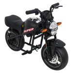 Elektrická motorka SUPERMOTO 24V - čierna